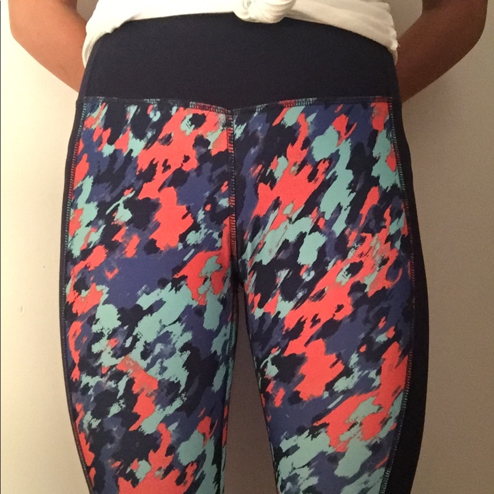 Avia Multi Colored Stretchy Leggings